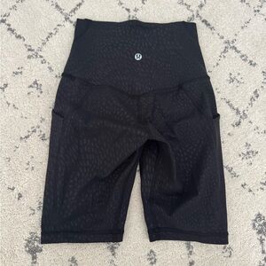 Lululemon Align High Rise Short Pockets 8"